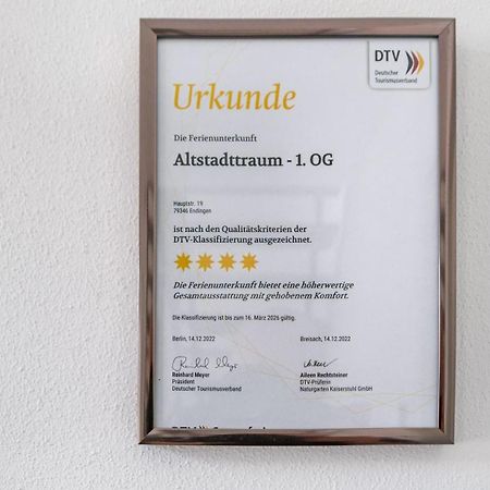Altstadttraum Endingen am Kaiserstuhl Exterior foto